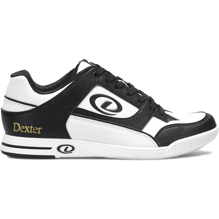 Dexter Royal Black/White Unisex Bowling Shoe