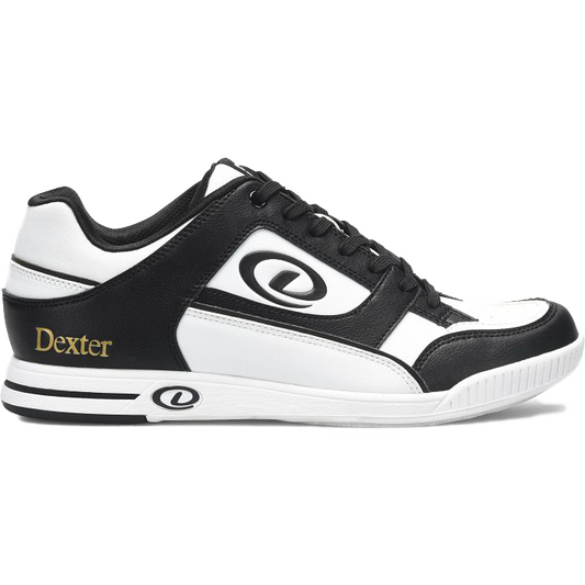 Dexter Royal Black/White Unisex Bowling Shoe