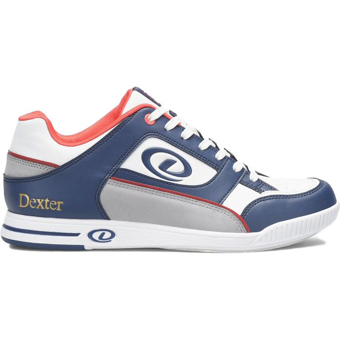 Dexter Royal Navy/White Men's Bowling Shoe