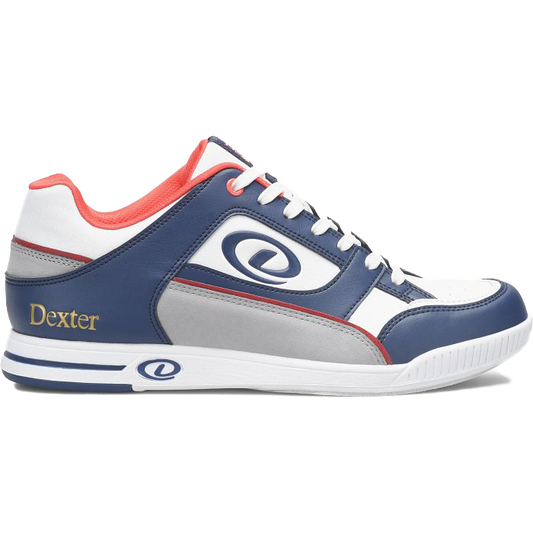 Dexter Royal Navy/White Men's Bowling Shoe