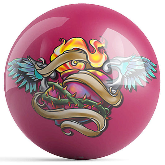 Sacred Heart by J. Danger OTB Bowling Ball
