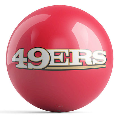 NFL - San Francisco 49ers OTB Logo Bowling Ball