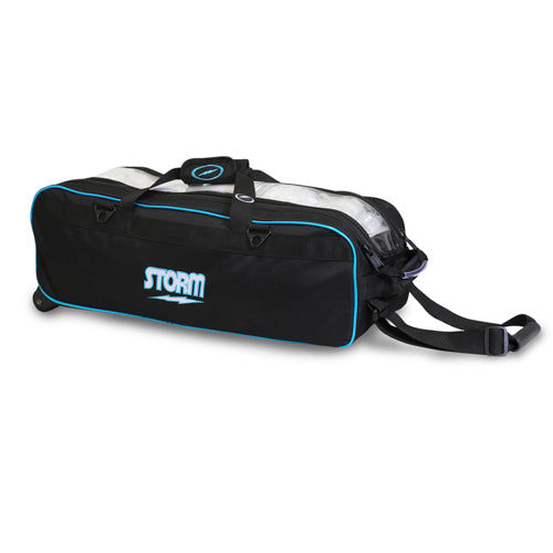 Storm Triple Tote - Black/Blue