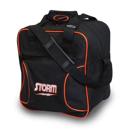 Storm Solo Single Tote - Black/Orange