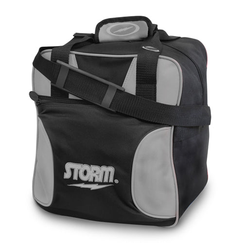 Storm Solo Single Tote - Black/Silver