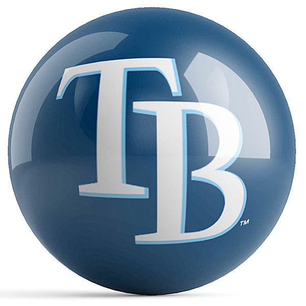 MLB - Tampa Bay Rays OTB Logo Bowling Ball