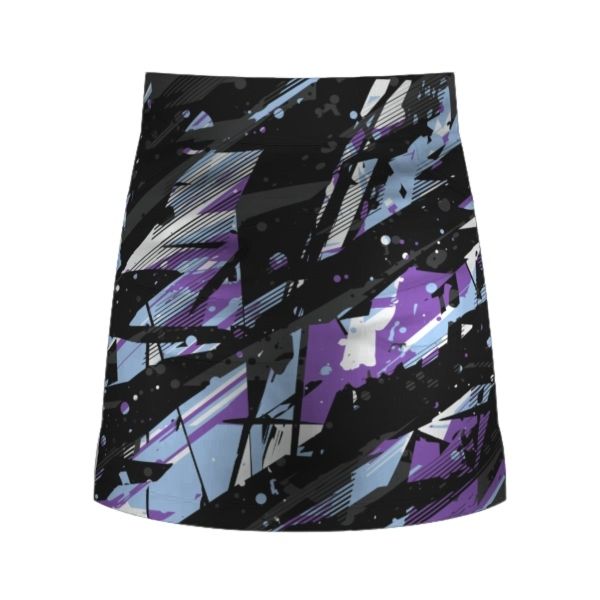 Bowlifi The Crashouts Extreme Abstract Skort