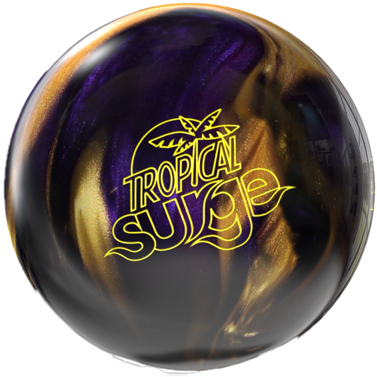 Storm Tropical Surge Purple / Gold Pearl Bowling Ball