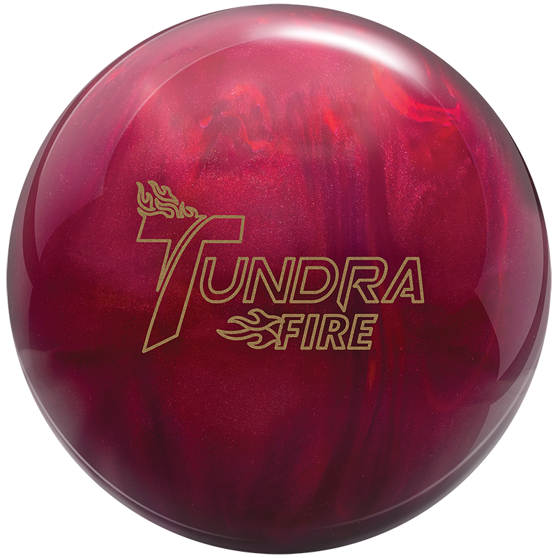 Track Tundra Fire Bowling Ball