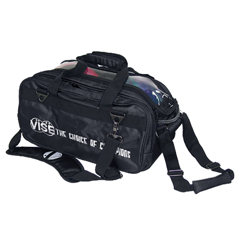 Vise 2-Ball Tote Roller - Black