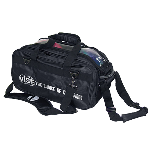 Vise 2-Ball Tote Roller - Black